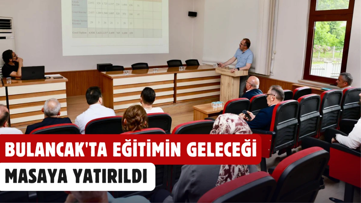 Bulancak'ta Eğitimin Geleceği Masaya Yatırıldı