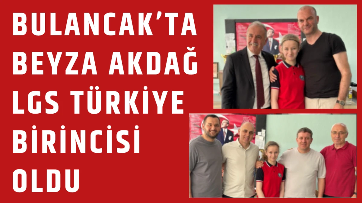 Bulancak’ta Beyza Akdağ, LGS Türkiye birincisi oldu