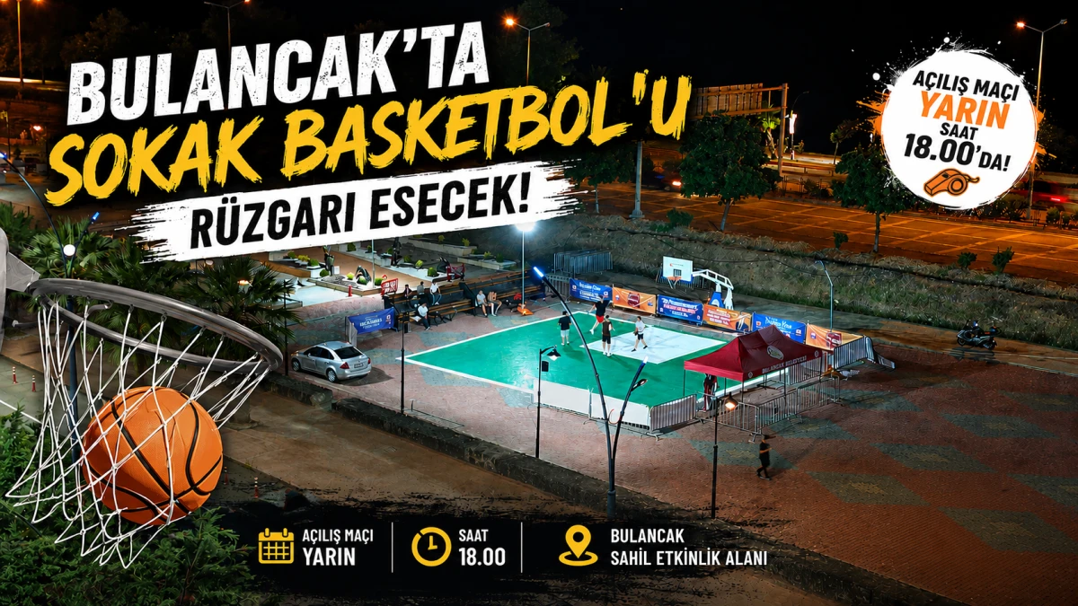 Bulancak'ta Sokak basketbol'u rüzgarı esecek