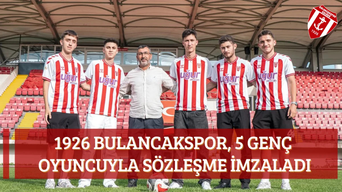 1926 Bulancakspor, 5 Genç Oyuncuyla Sözleşme İmzaladı