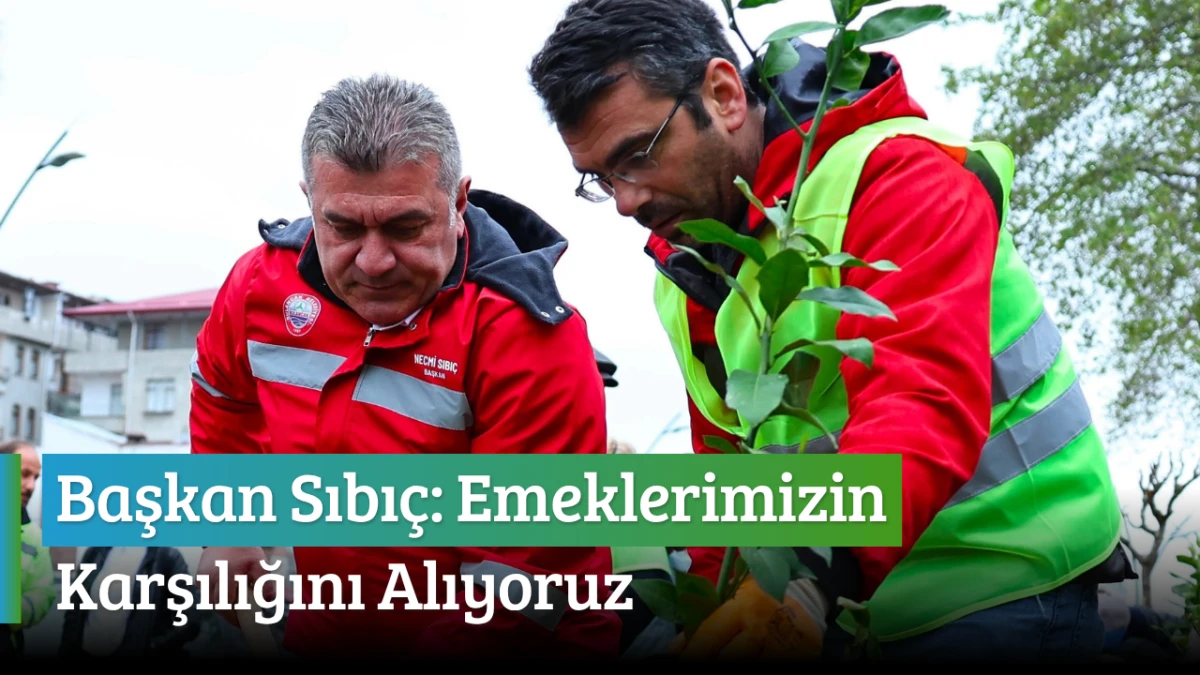 Başkan Sıbıç: Emeklerimizin Karşılığını Alıyoruz