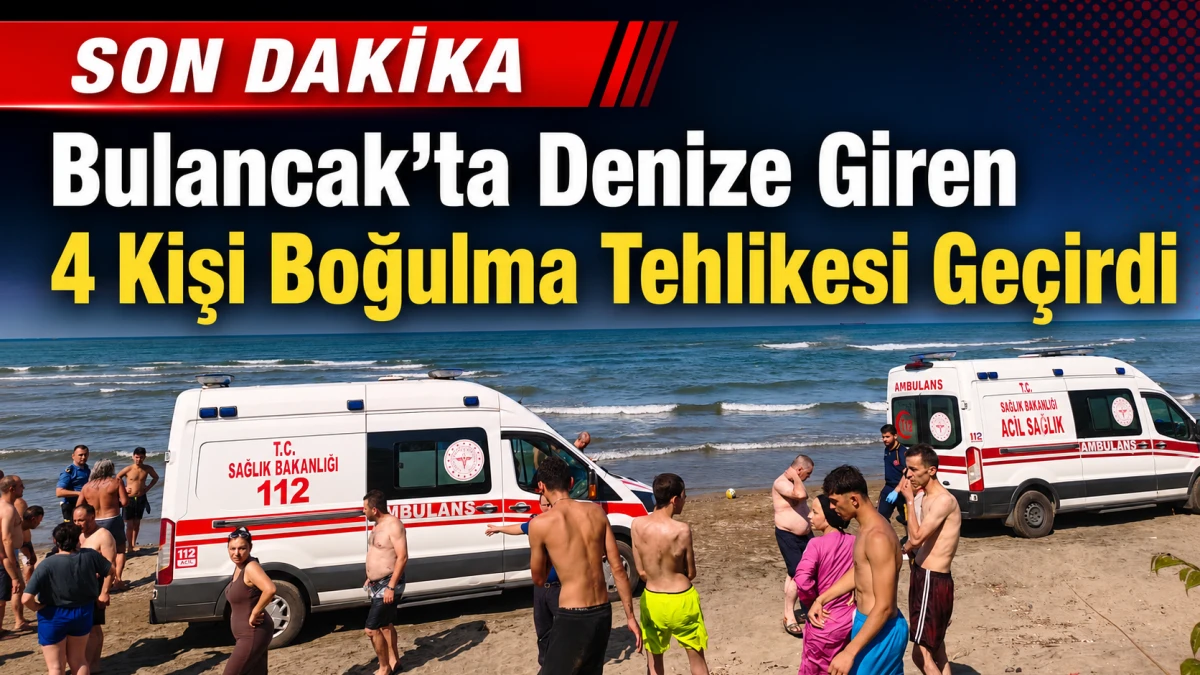 Son Dakika! Bulancak’ta Denize Giren 4 Kişi Boğulma Tehlikesi Geçirdi