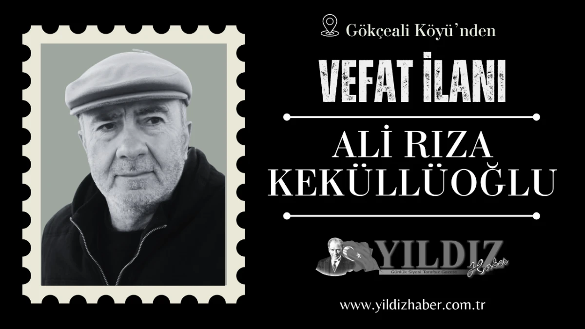 Ali Rıza Keküllüoğlu vefat etti