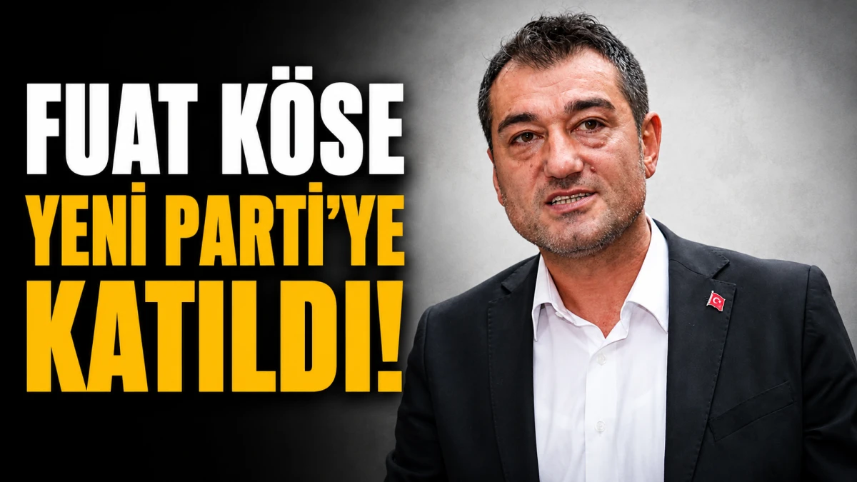 Giresun Belediye Başkanı Fuat Köse, CHP'den Ayrılarak Yeni Parti'ye Katıldı