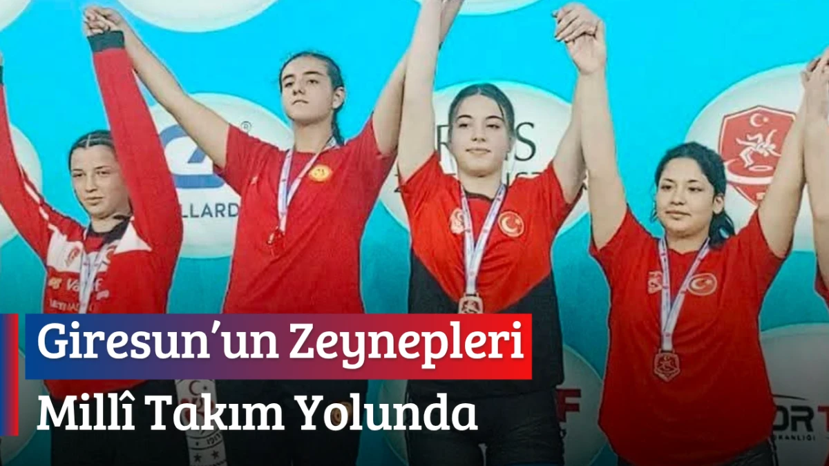 Giresun’un Zeynepleri Millî Takım Yolunda