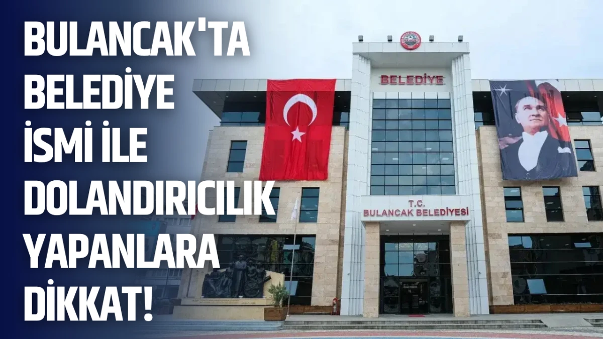 Bulancak'ta belediye ismi ile dolandırıcılık yapanlara dikkat!
