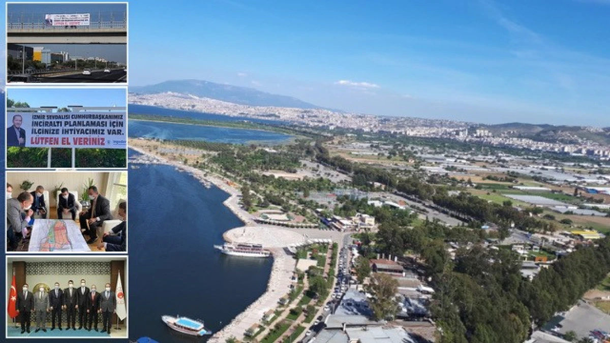 Bir pankartla başlayan umut, İnciraltı vizyonunu hayata geçirecek