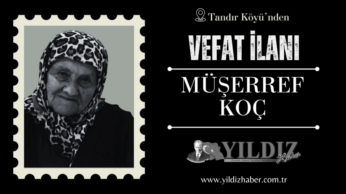 Müşerref Koç vefat etti