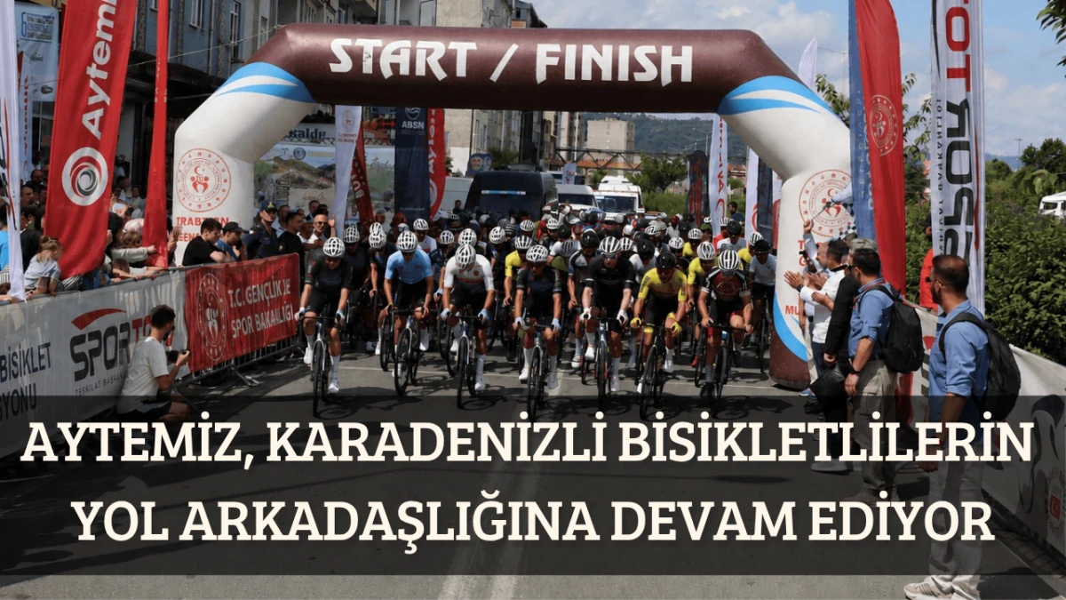 Aytemiz, Karadenizli Bisikletlilerin yol arkadaşlığına devam ediyor