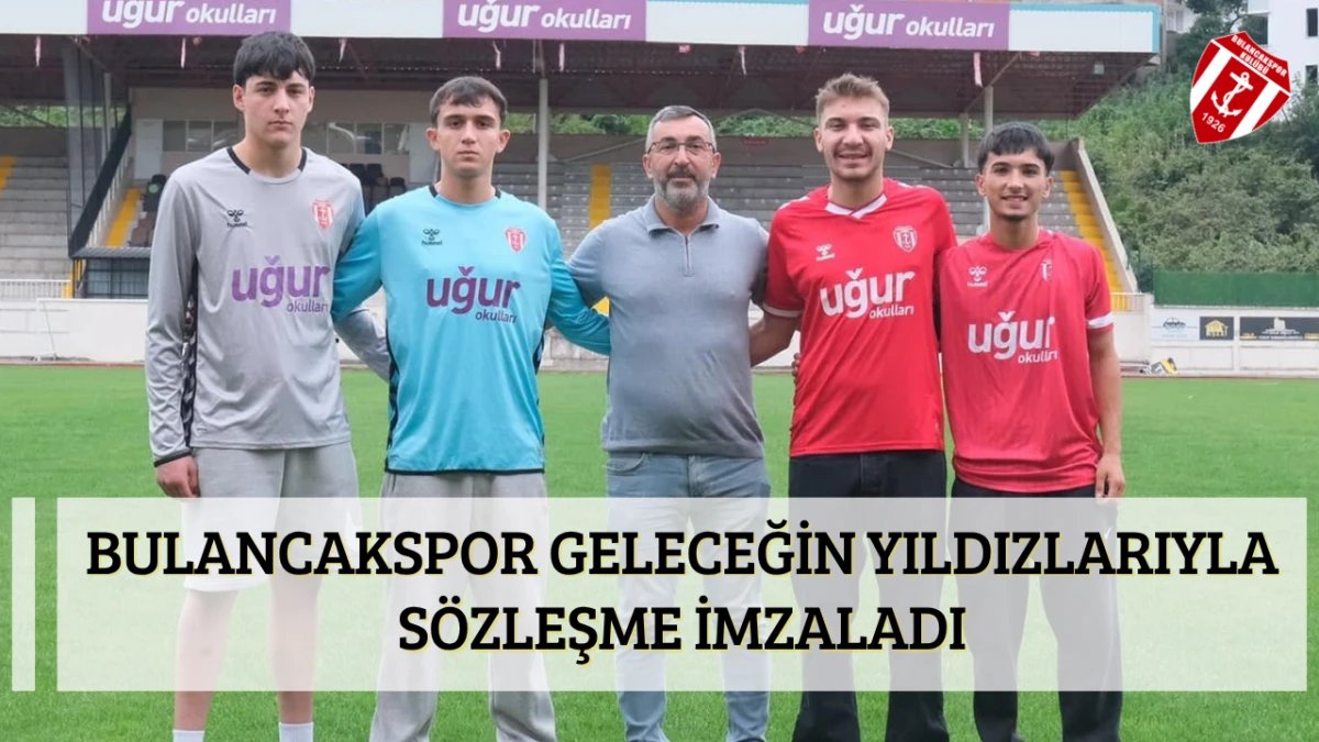 Bulancakspor Geleceğin Yıldızlarıyla sözleşme imzaladı