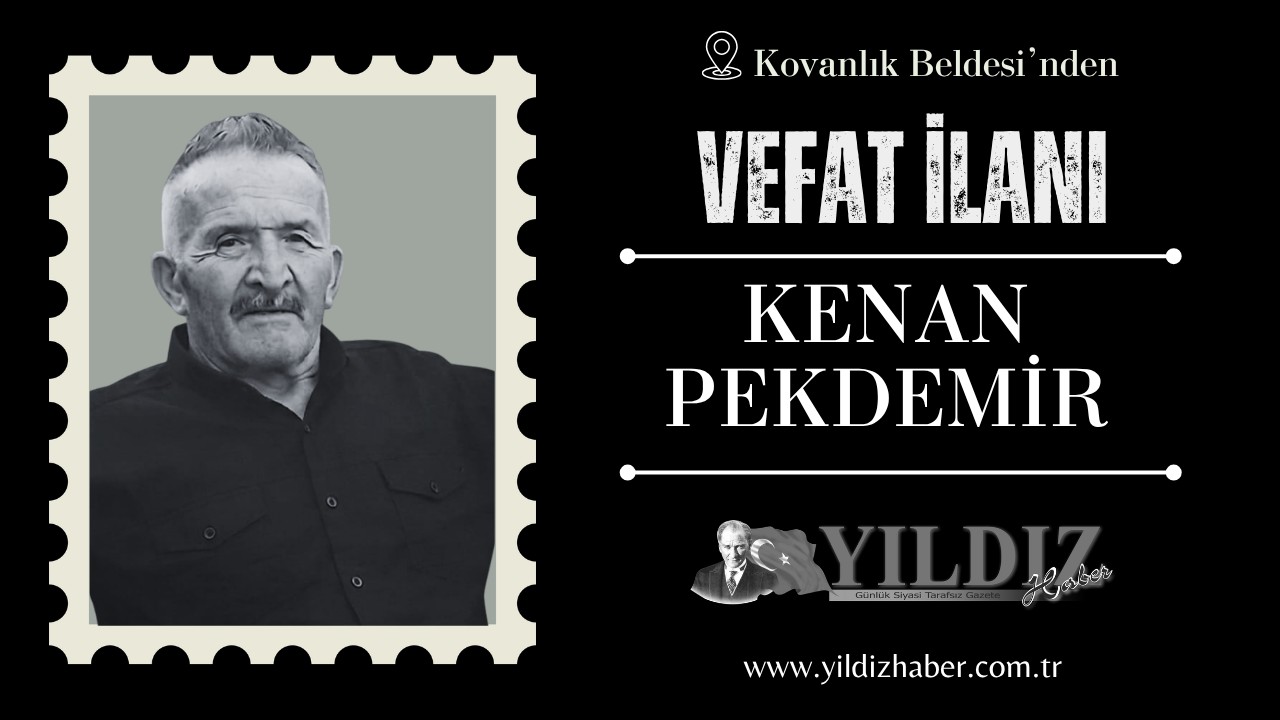 Kenan Pekdemir vefat etti