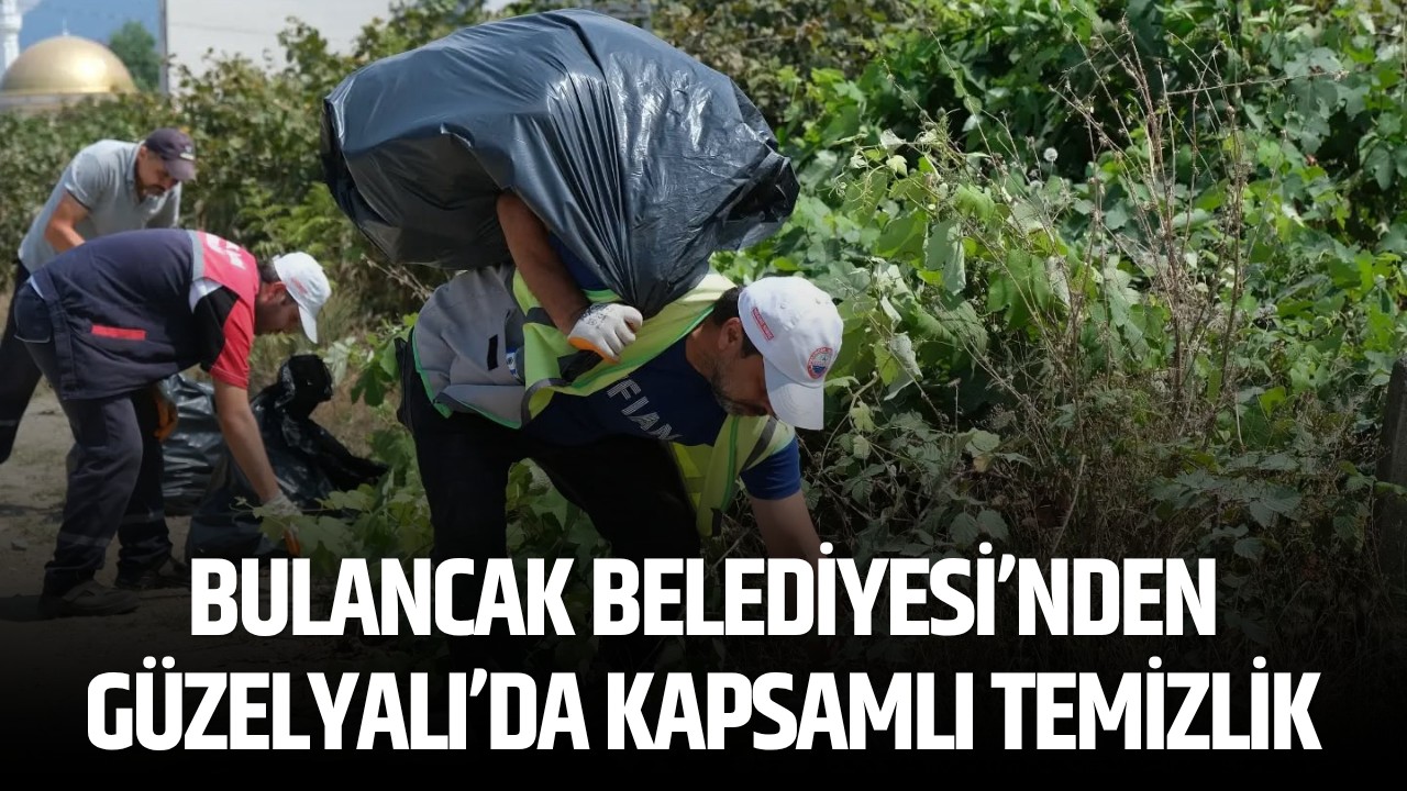 Bulancak Belediyesi’nden Güzelyalı’da kapsamlı temizlik