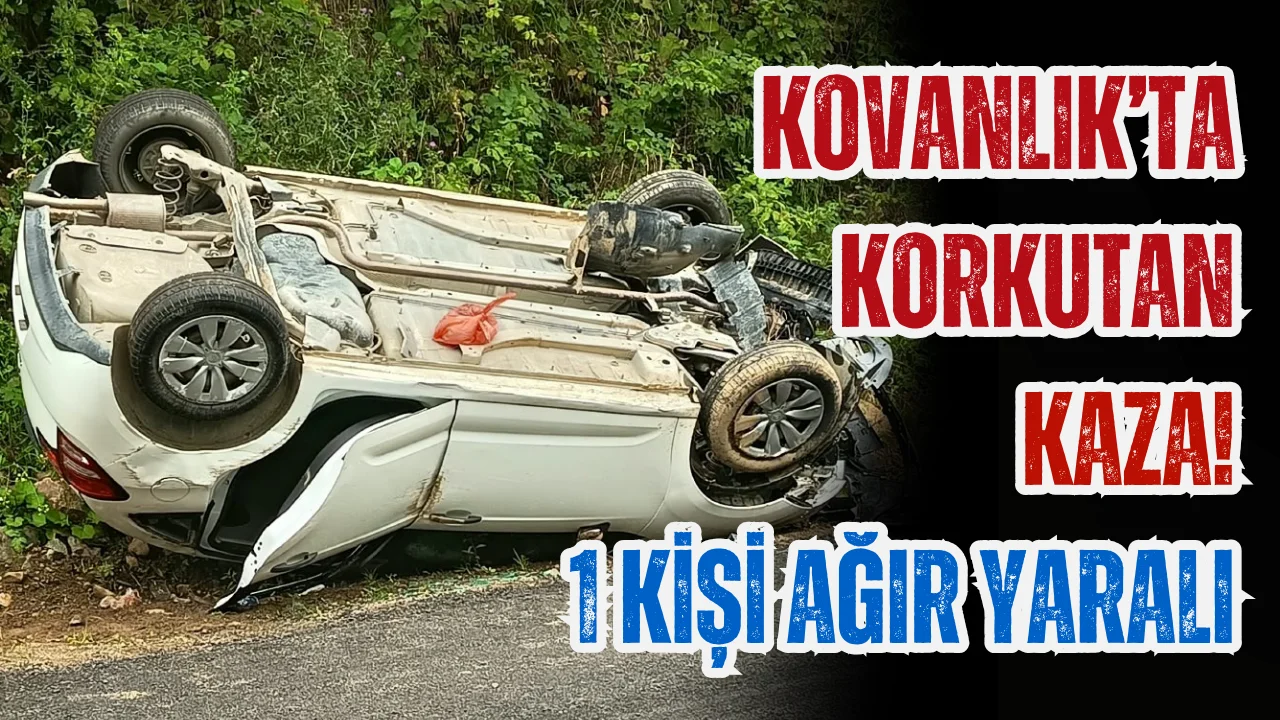 Bulancak’ta korkutan kaza! 1 kişi ağır yaralı