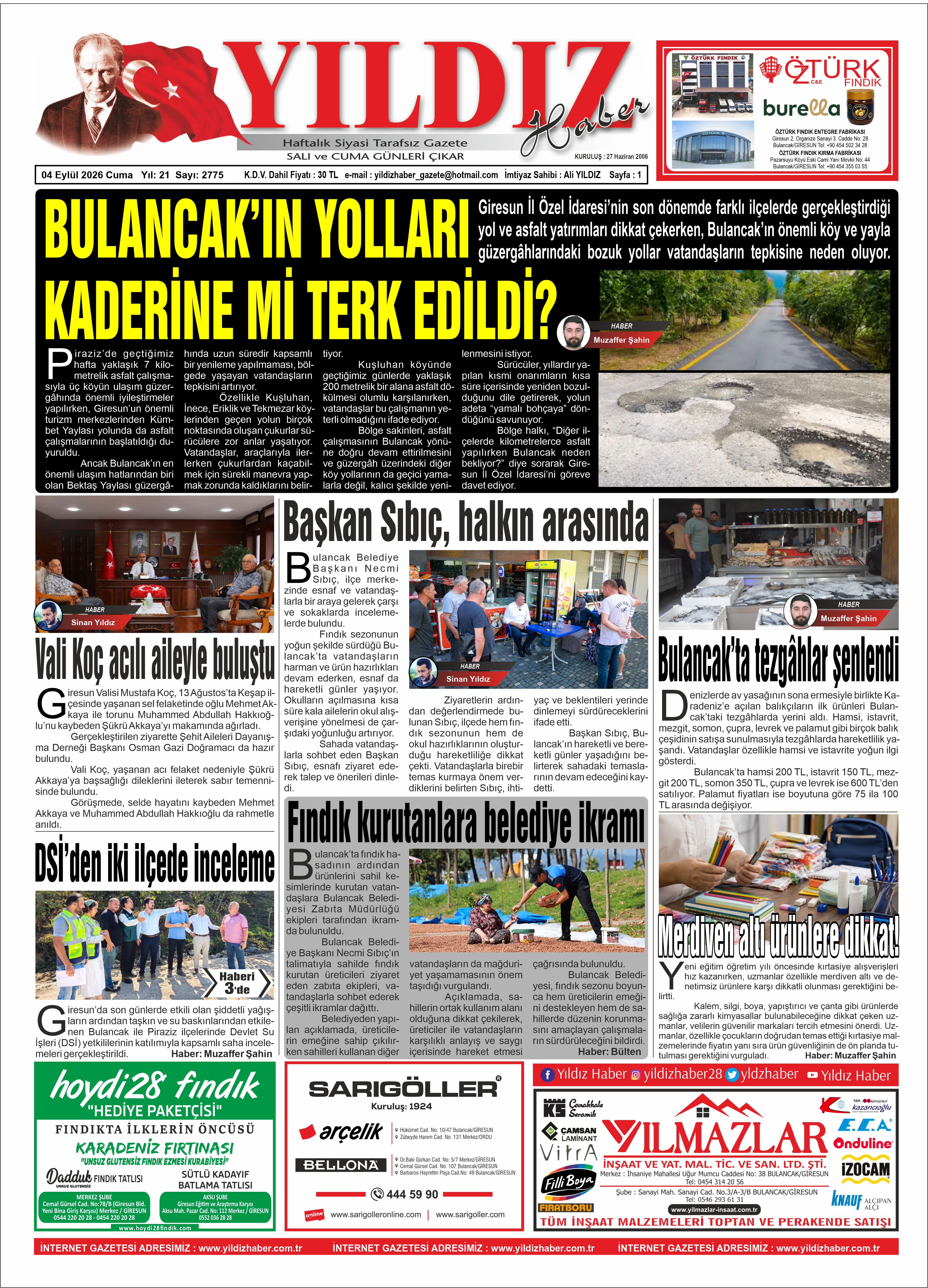 04 EYLÜL 2026 CUMA