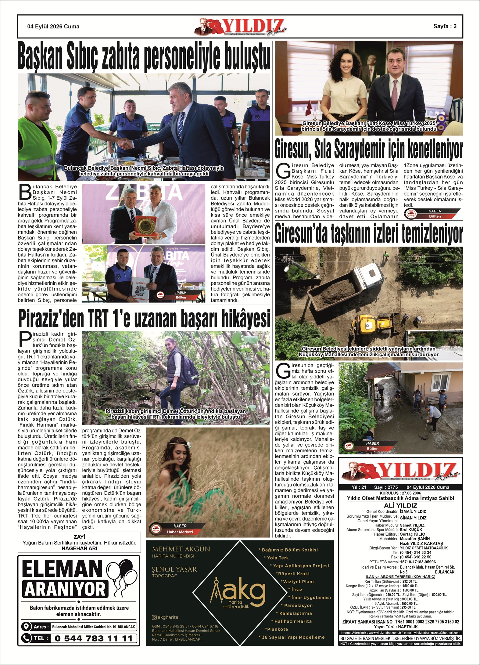 04 EYLÜL 2026 CUMA — Sayfa 2