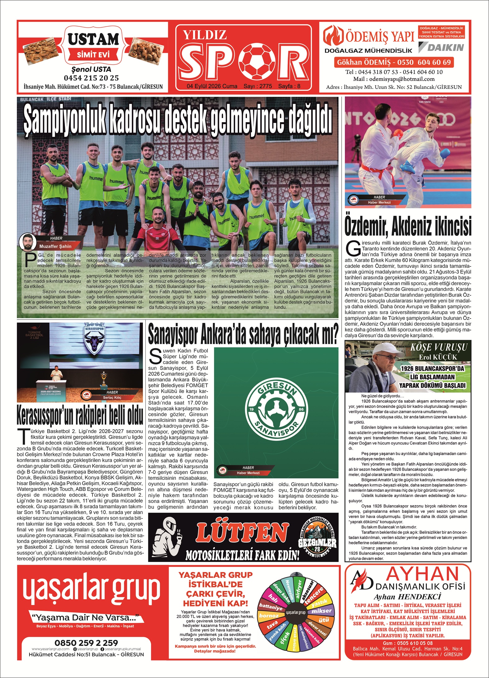 04 EYLÜL 2026 CUMA — Sayfa 8