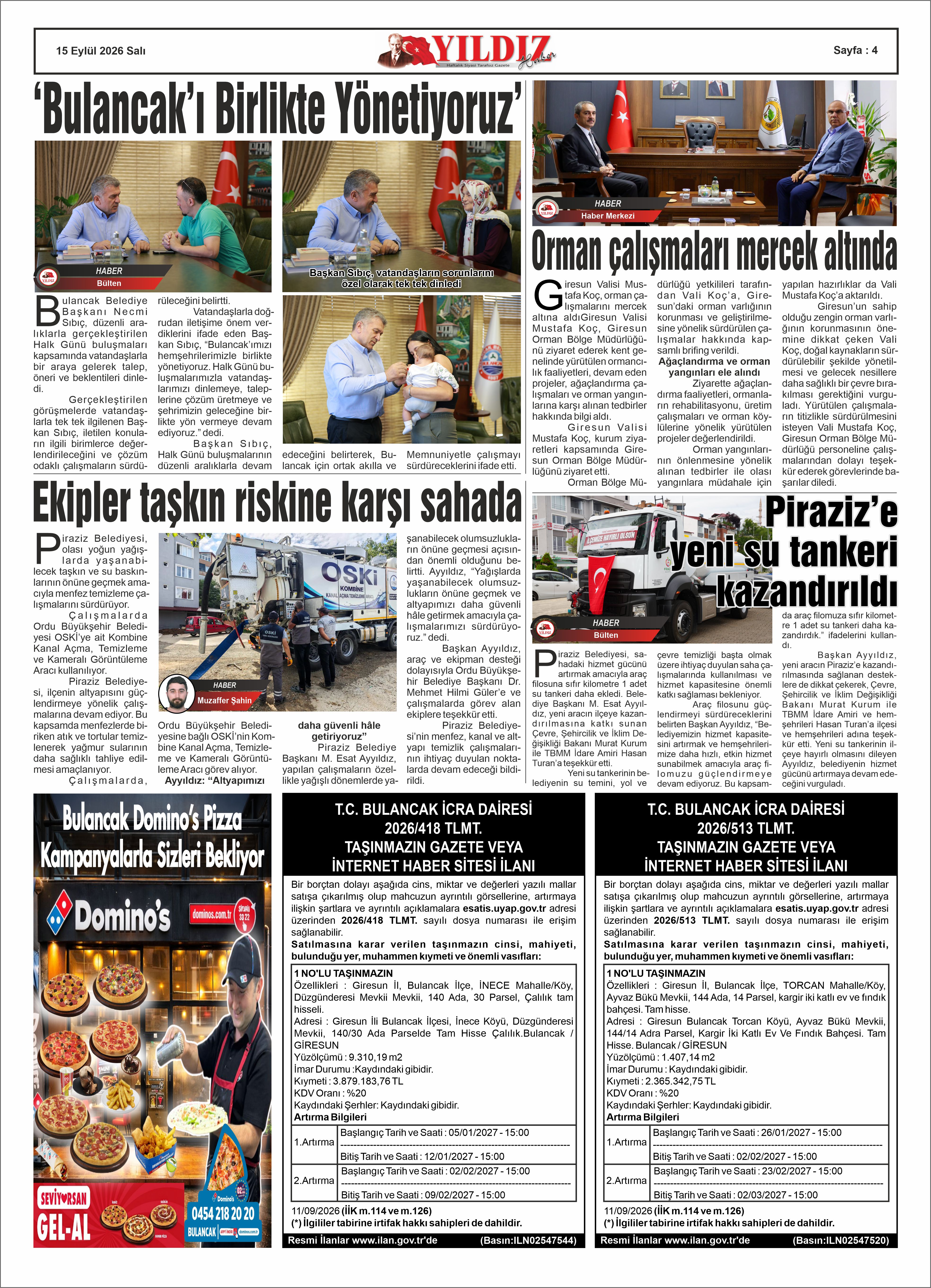 15 EYLÜL 2026 SALI — Sayfa 4