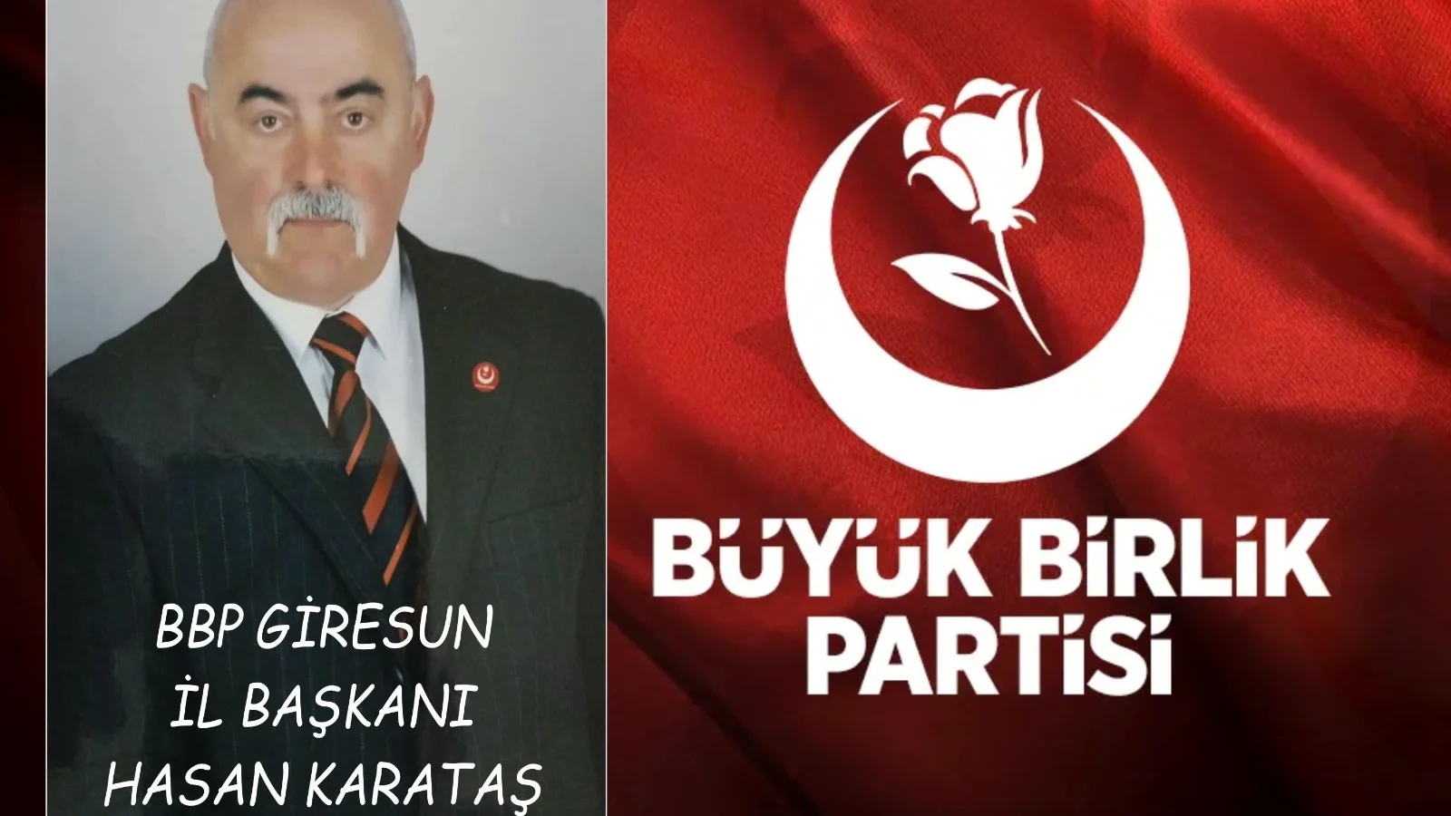 BBP Giresun İl Başkanı Hasan Karataş’tan akaryakıttaki vergi yüküne tepki
