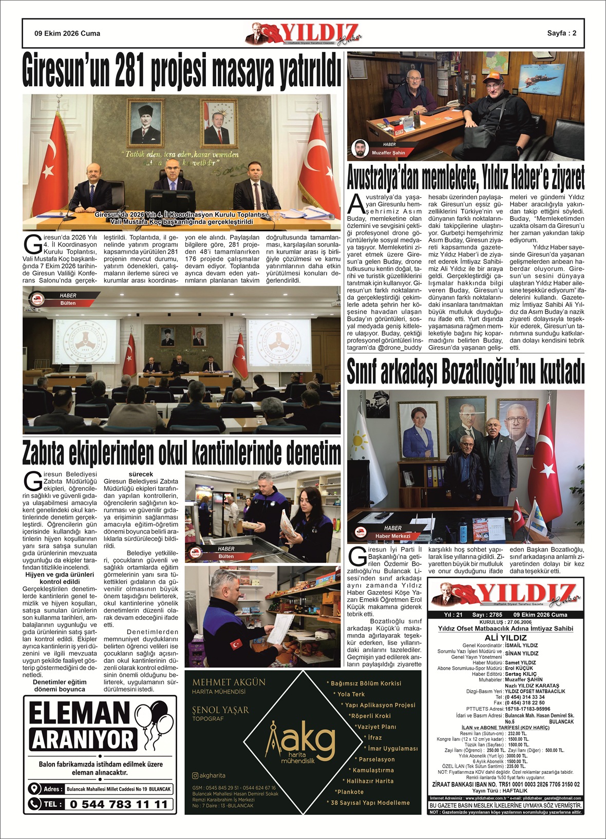 09 EKİM 2026 CUMA — Sayfa 2