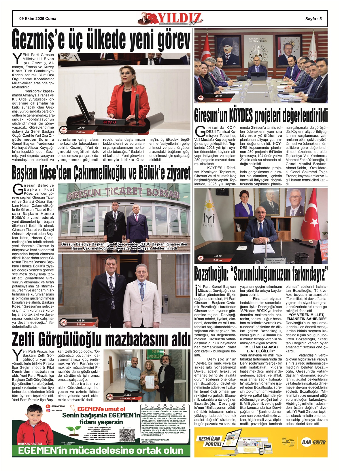 09 EKİM 2026 CUMA — Sayfa 5