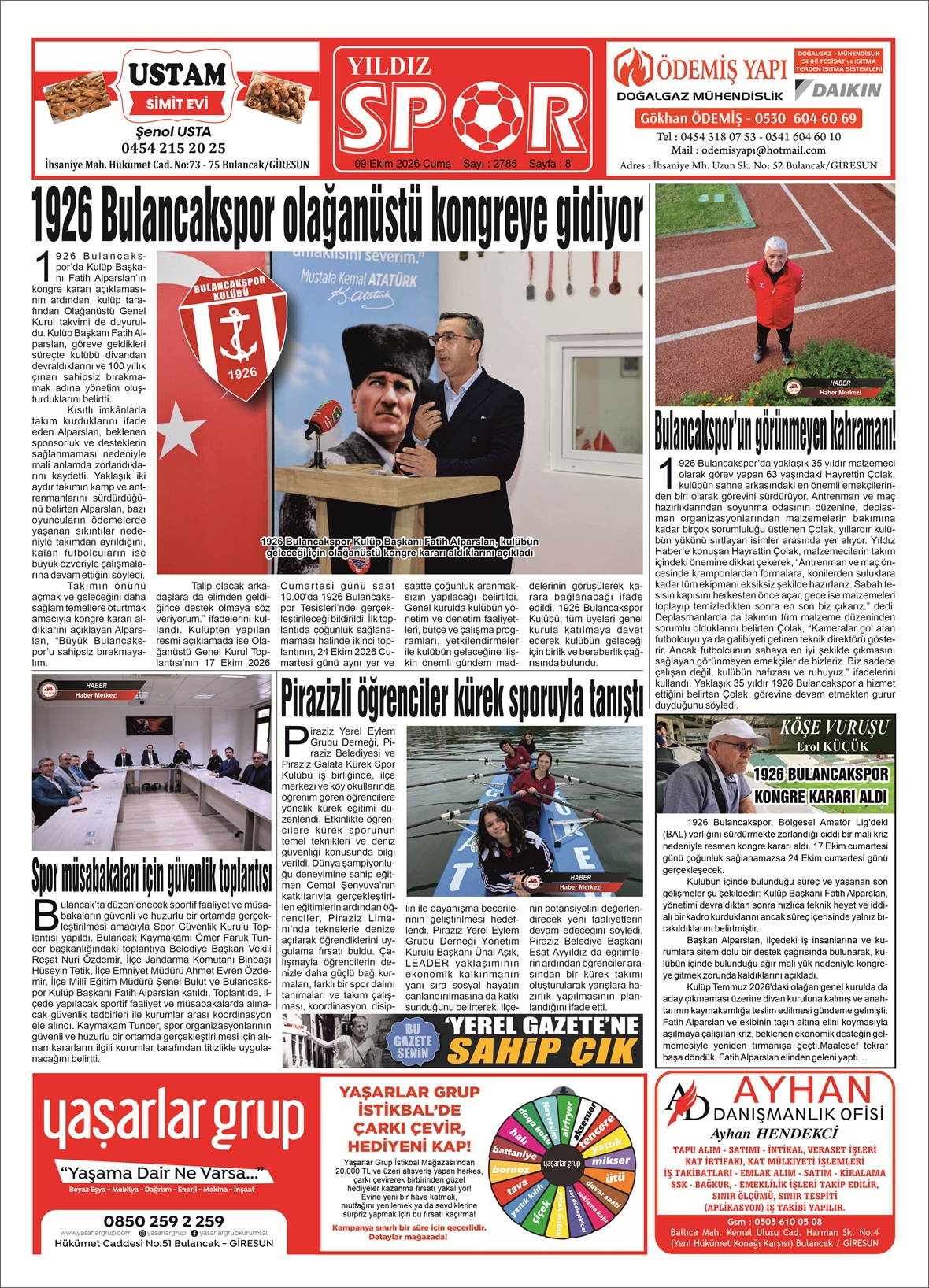 09 EKİM 2026 CUMA — Sayfa 8