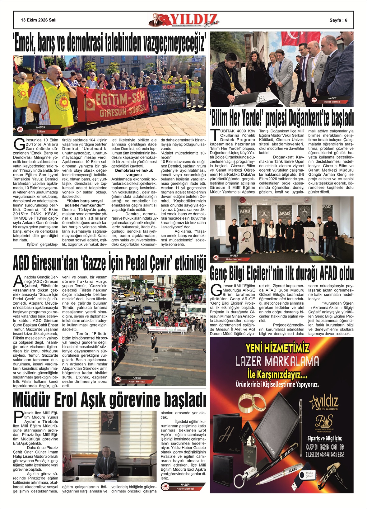 13 EKİM 2026 SALI — Sayfa 6