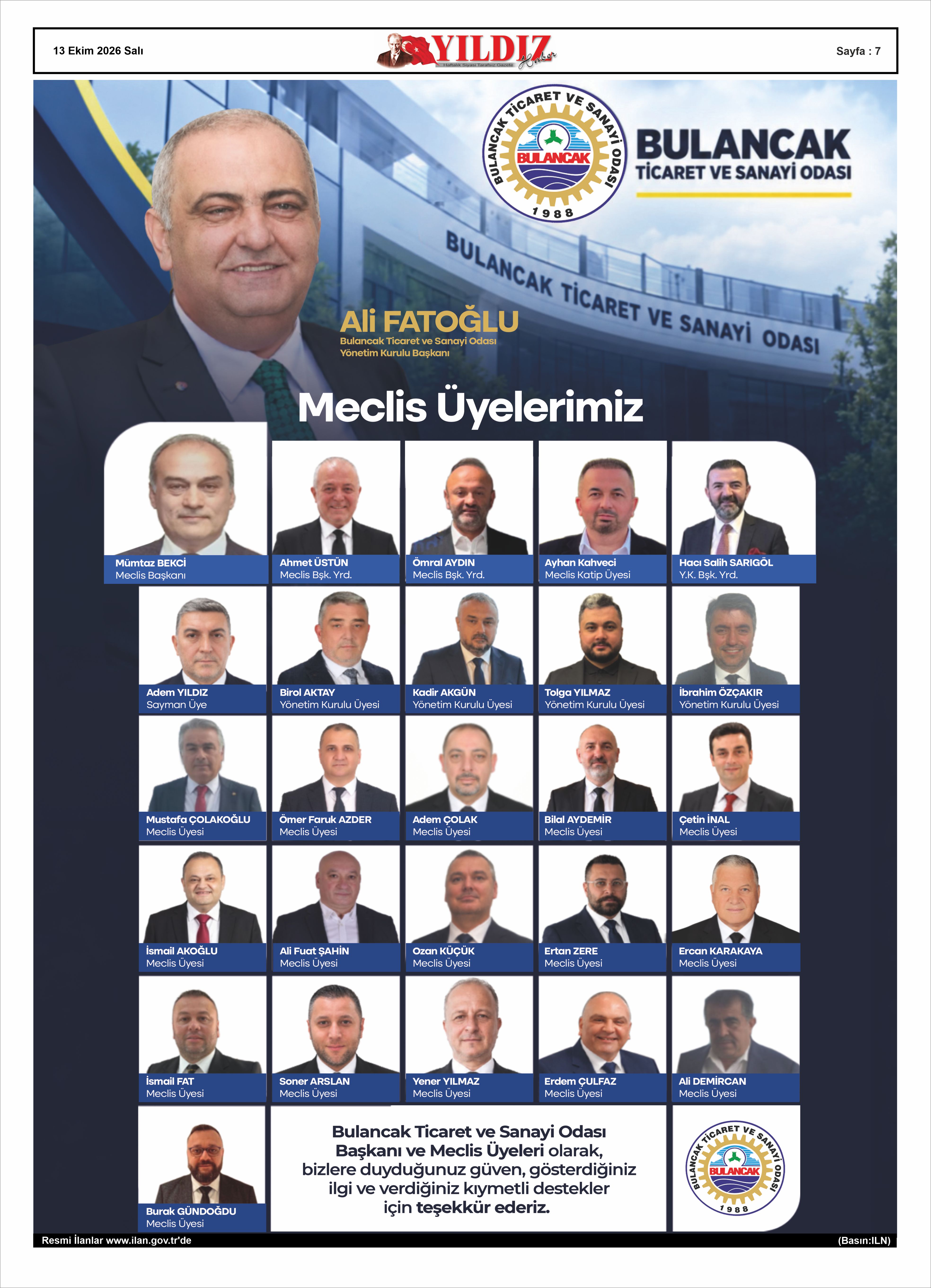 13 EKİM 2026 SALI — Sayfa 7