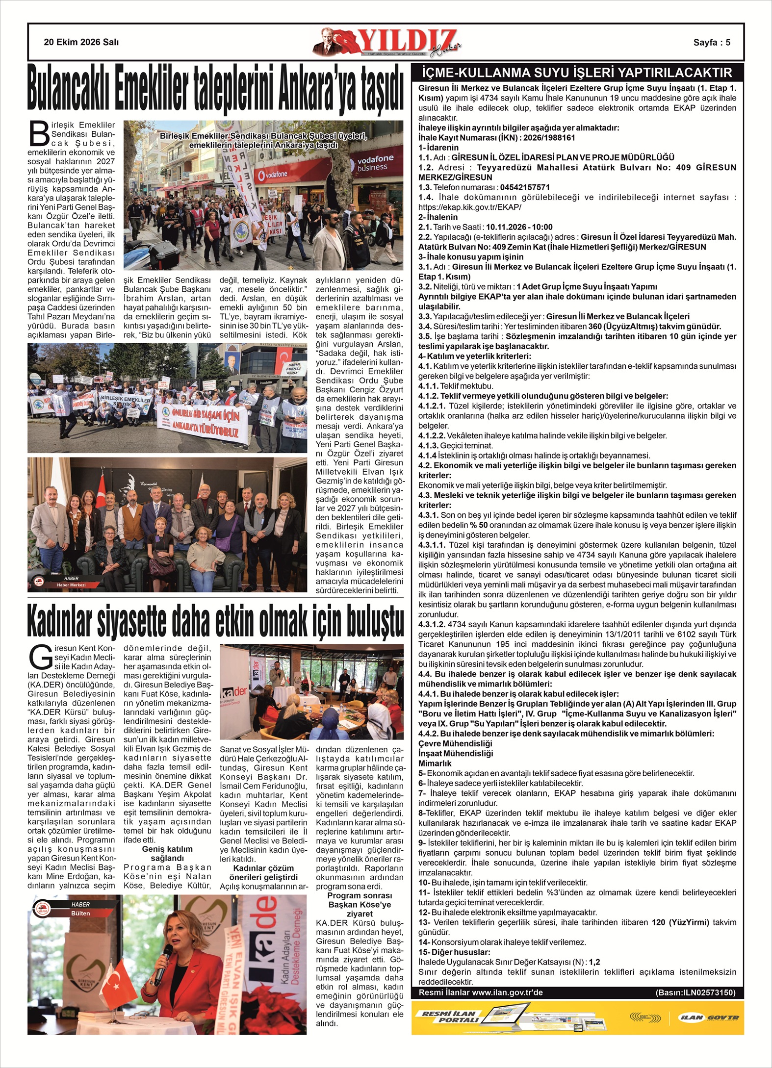 20 EKİM 2026 SALI — Sayfa 5