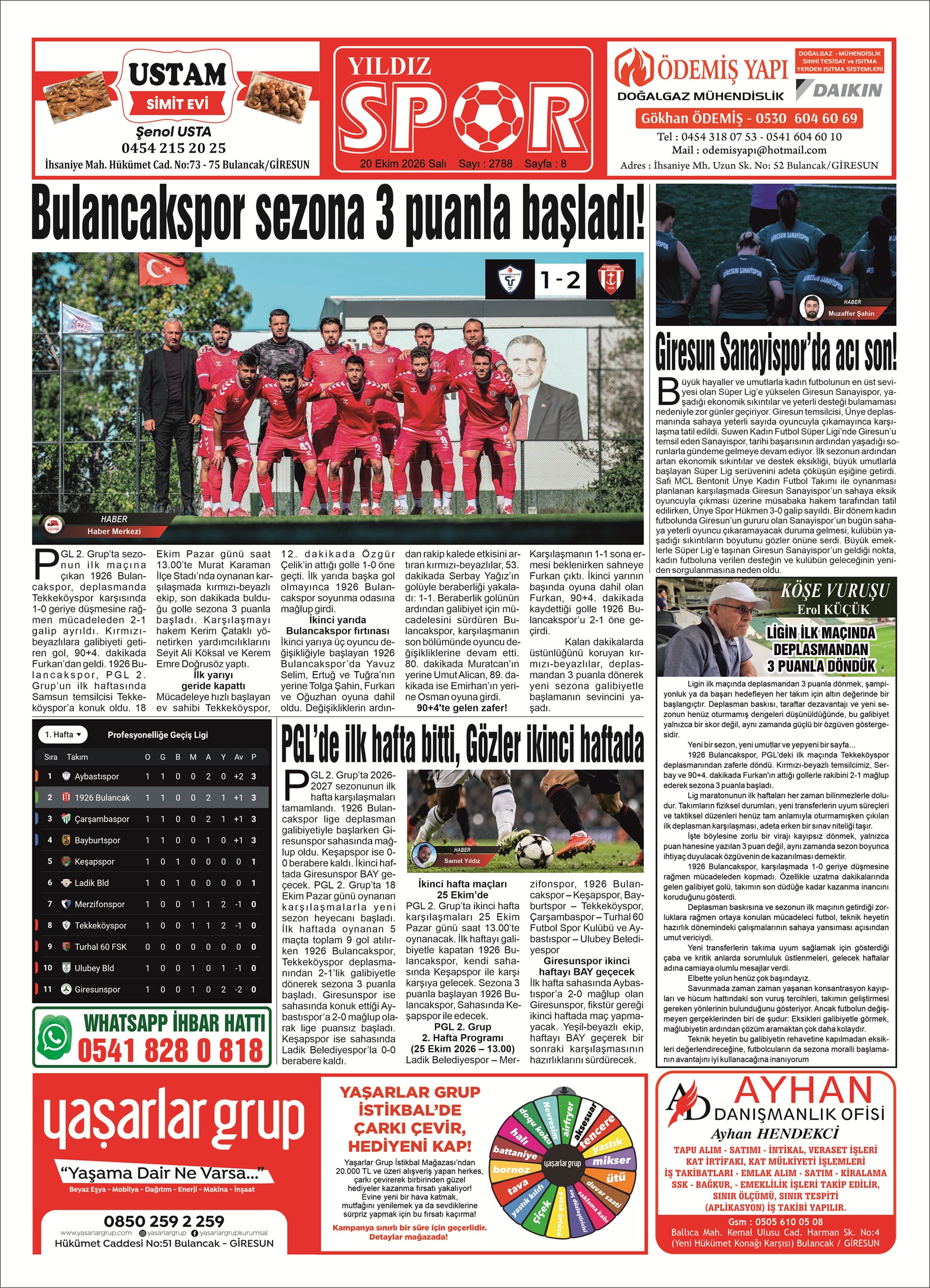 20 EKİM 2026 SALI — Sayfa 8