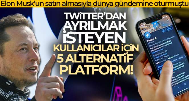 Twitter'a alternatif olacak 5 sosyal medya platformu