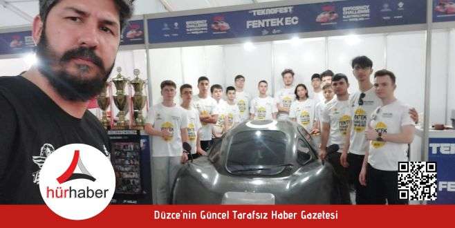 Hafız İmam Hatip Lisesi, 4 kategoride 5 proje ile Teknofest'te finale katıldı Düzce, Bilim Teknoloji Haber Düzce Hür Haber