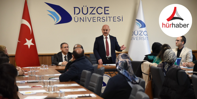 Düzce Üniversitesi’nde TÜBİTAK-1002 atölyesi gerçekleştirildi