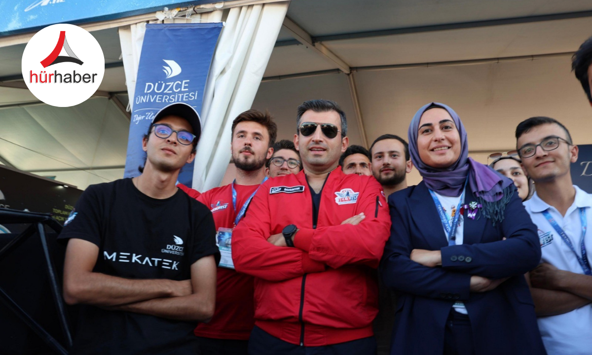 Düzce Üniversitesi’ne TEKNOFEST’te yoğun ilgi
