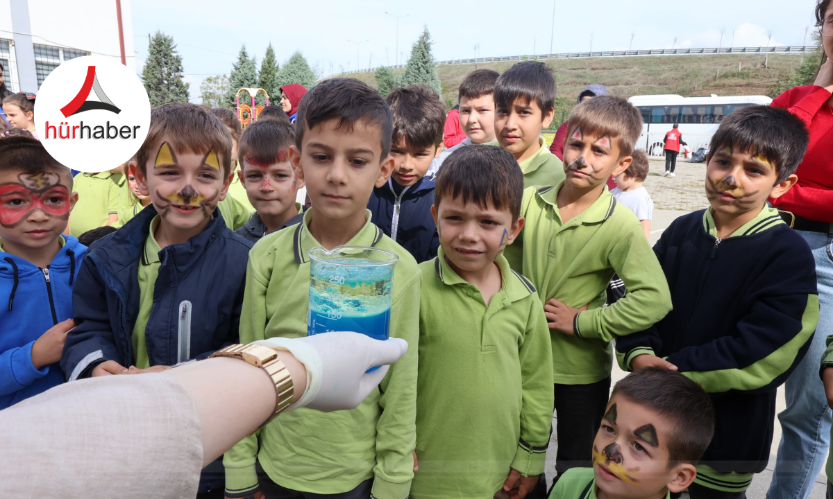 İlkokul öğrencileri bilim etkinliği yaptı