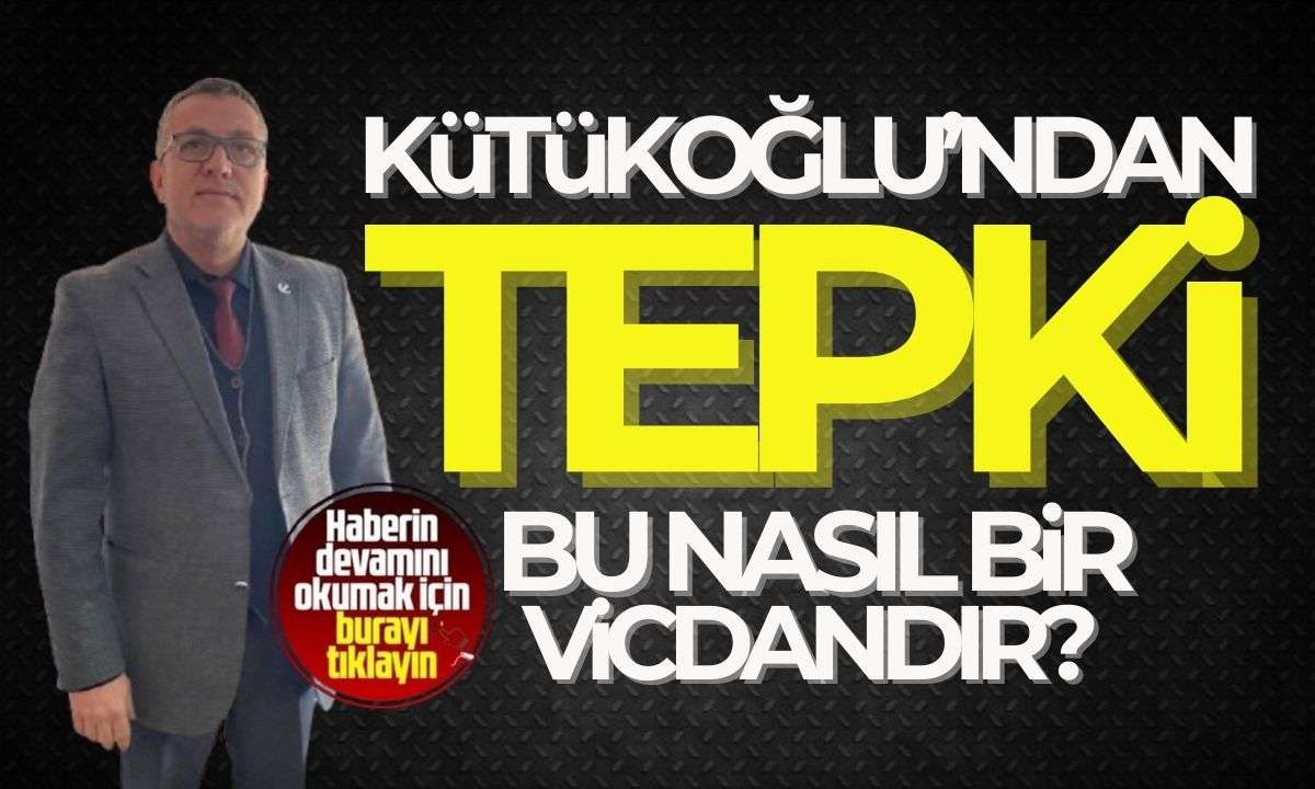 Mehmet Kütükoğlu'ndan Tepki: Bu nasıl bir adalettir?
