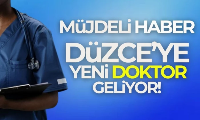 Düzce’nin sağlık ordusu güçleniyor