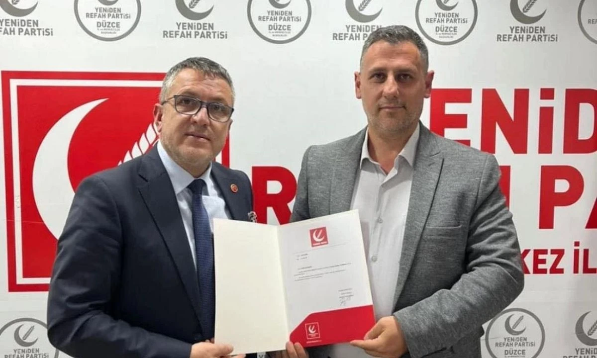 Gökhan Şimşek Yeniden Refah partisi il Teşkilat Başkan yardımcısı olarak atandı 