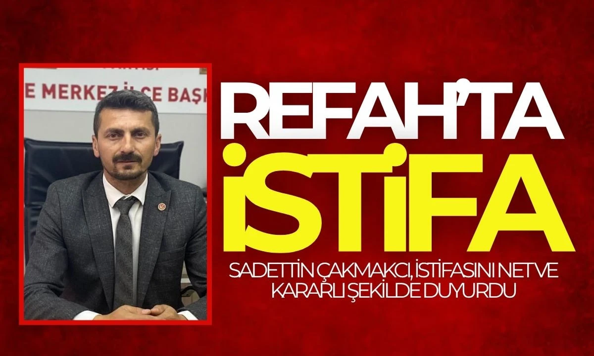 Sadettin Çakmakcı, Refah Partisi Düzce teşkilatından ayrıldı