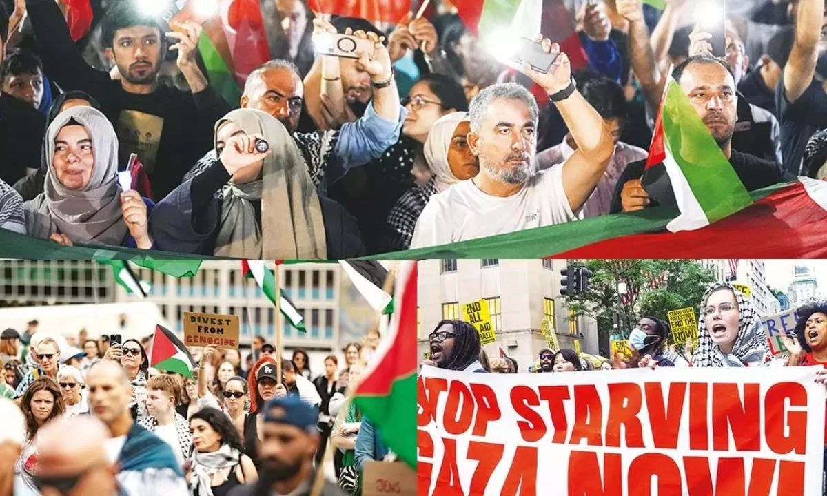 Dünya Gazze için ayakta! İsrail'e karşı insanlık ittifakı