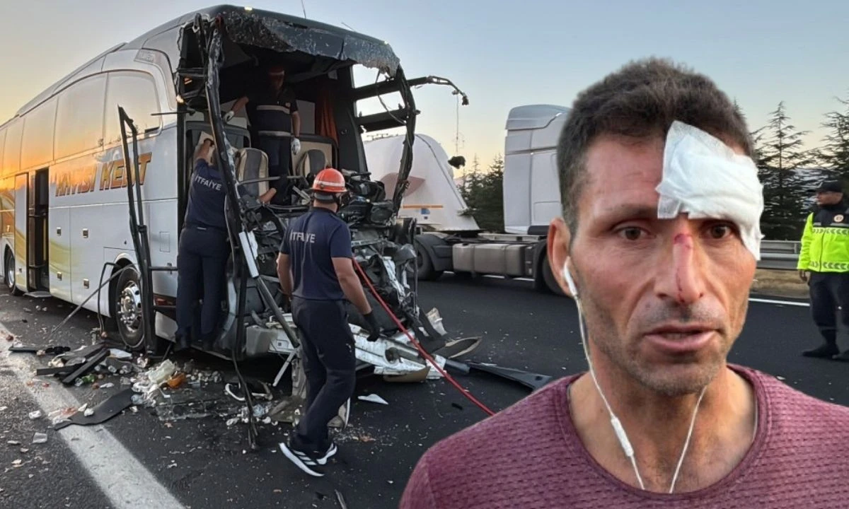 Bolu TEM'de feci kaza: 1 ölü, 10 yaralı.