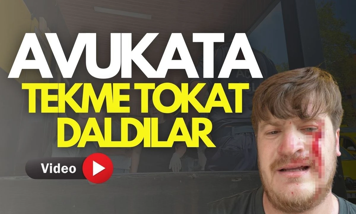 Avukat Mustafa DURMUŞ tekme tokat daldılar O anlar kamerada 