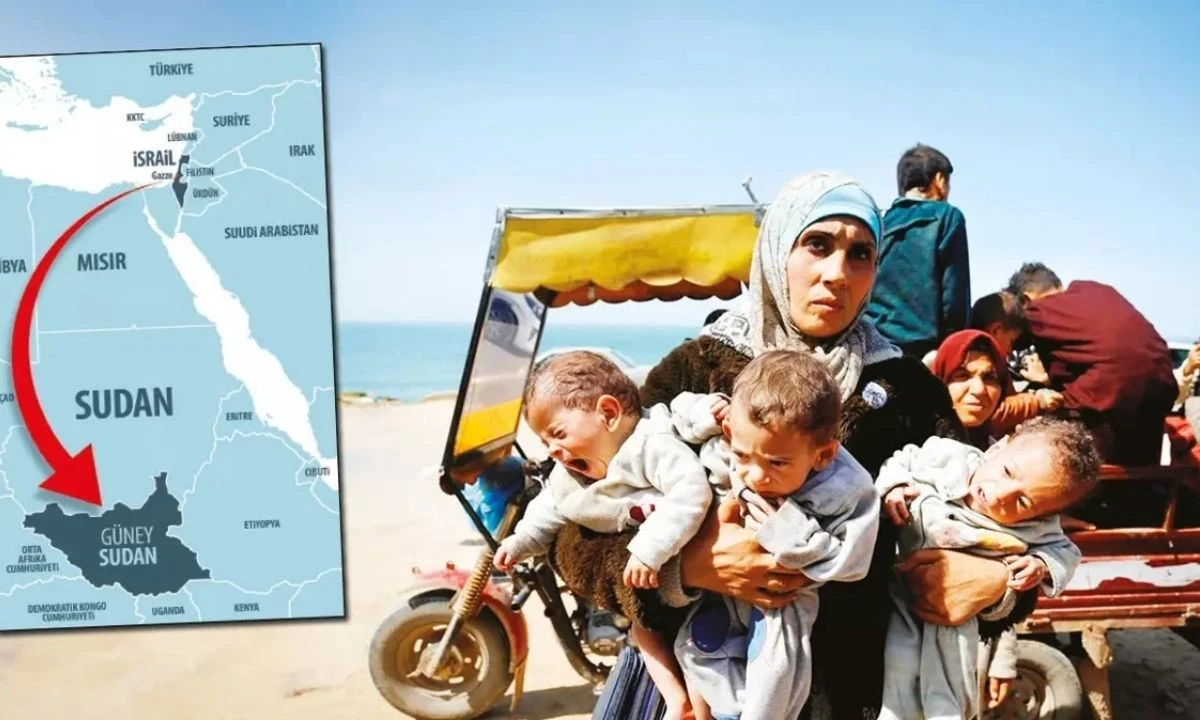 İsrail'den Gazze için skandal adım! Güney Sudan'a sürgün planı