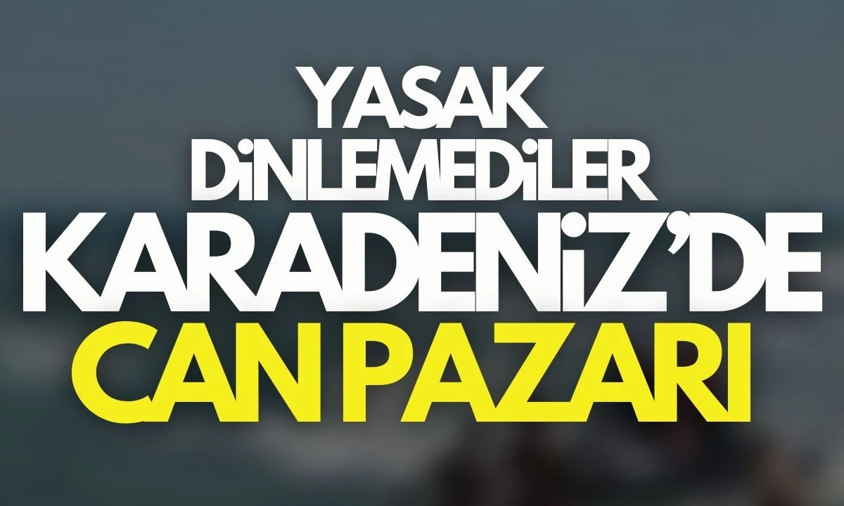Yasak Dinlemediler: 3 Kişi Boğulmaktan Kurtuldu