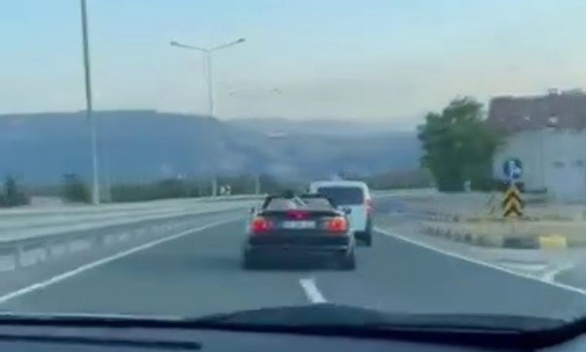 Şerit Değiştiren Araç Can Güvenliği Riski