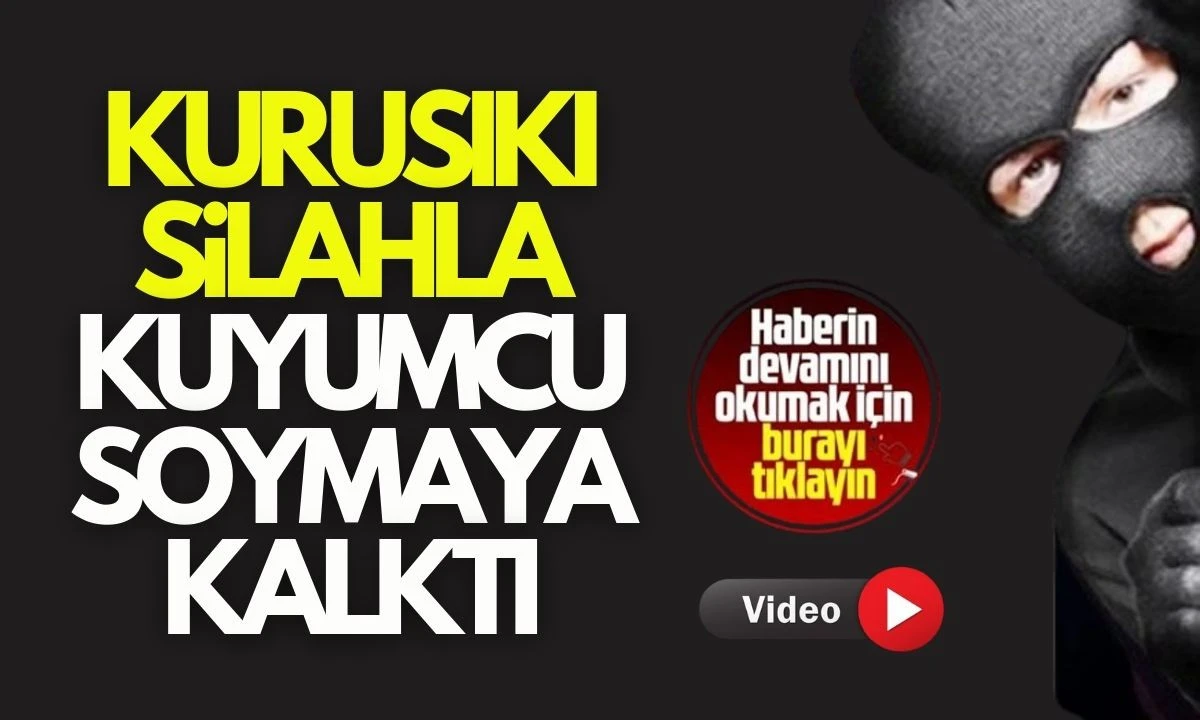 Kuyumcuyu soymak isterken dayak yedi: Olayın anı kamerasında