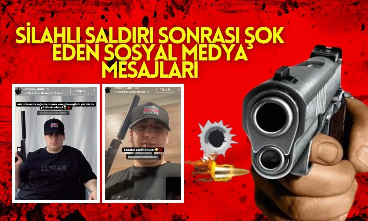 Silahlı Saldırı Sonrası Şok Eden Sosyal Medya Mesajları