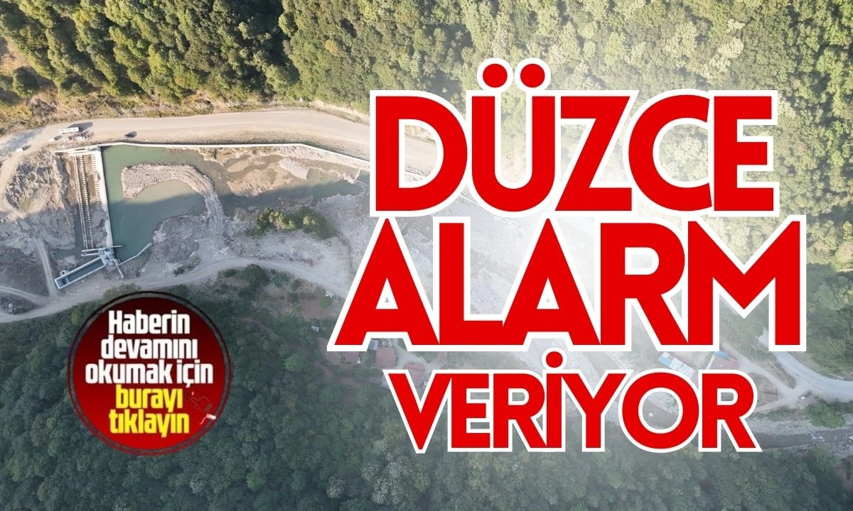 Su Kaynakları Tükeniyor: Düzce Alarmda