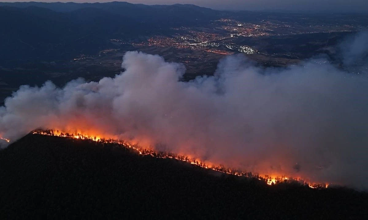 101 Araç, 400 Personel Yangınla Mücadele