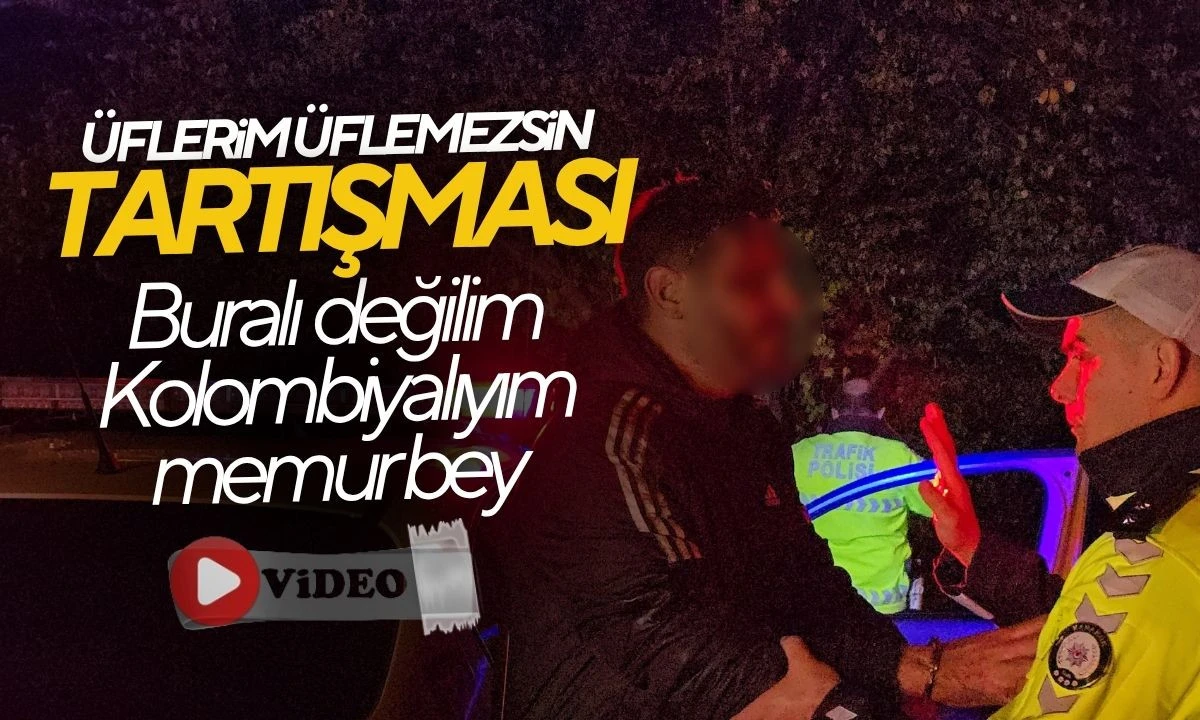 Buralı değilim Kolombiyalıyım memur bey