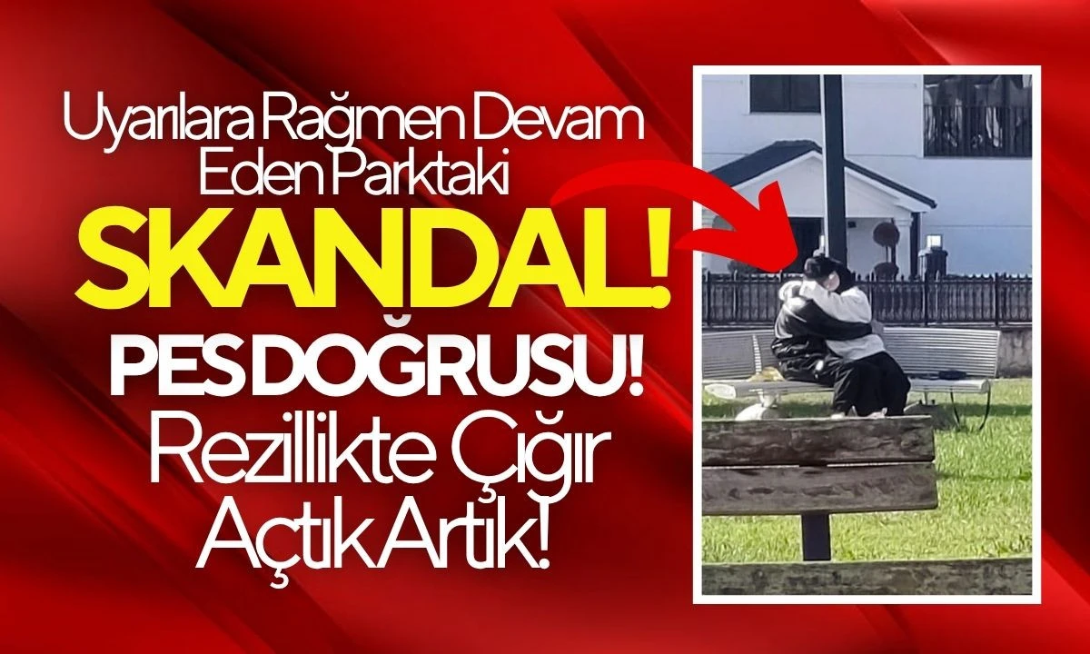 Uyarılara Rağmen Devam Eden Parktaki Skandal Anlar
